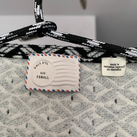 Anthropologie Black and White Shirt - Picture 3 of 5